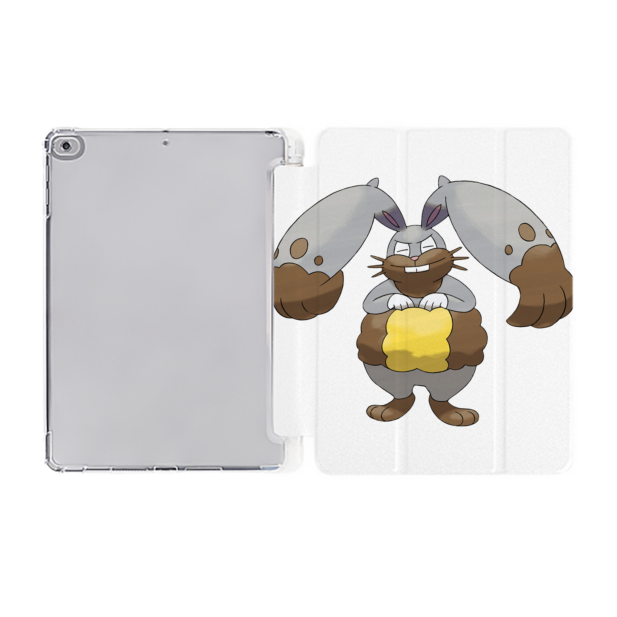 （画像用） ポケットモンスター Pokémon IPad ケース ペン収納付き 三つ折りスタンド PUレザー×シリコン 対応機種9.5/10.5/10.9インチ